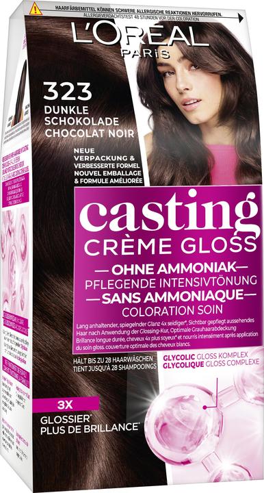 Image du produit L'Oréal Paris Casting Crème Gloss (323 Chocolat noir)