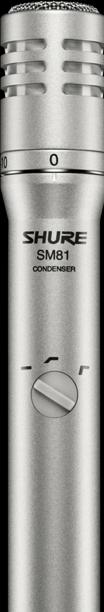 Actual product image Shure Sm81