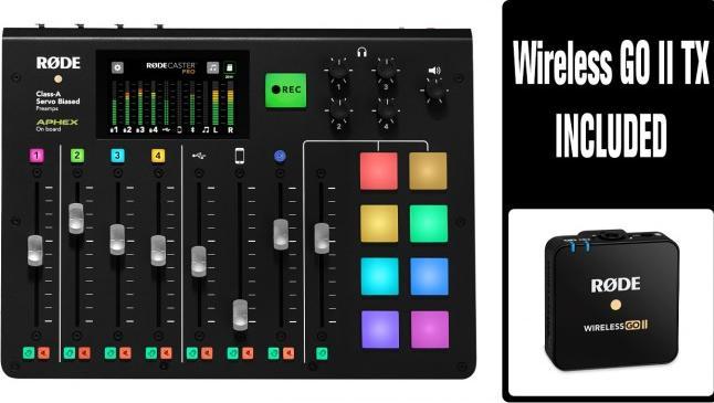 Image du produit RØDE RODECaster Pro II (Studio et mixeur live)