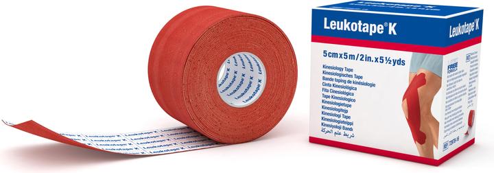 Produktbild BSN K Pflasterbinde 5mx5cm rot (5 m)