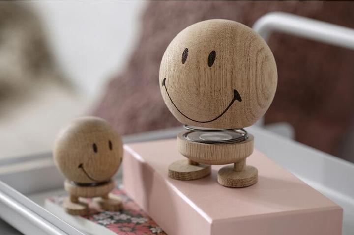 Produktbild Hoptimist Aufsteller Bumble Smiley M, Braun (9 x 8.5 x 12 cm)