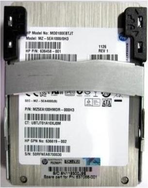 Produktbild HPE SSD 100 GB 2.5 INCH SATA (100 GB, 2.5")