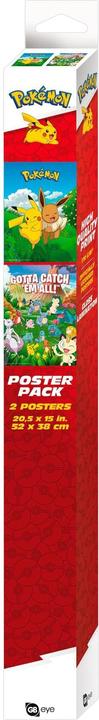 Actual product image GB Eye Pokemon Set 2 Chibi Posters Environments (52x38)