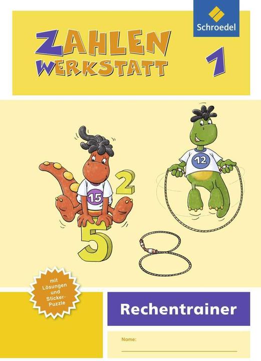 Produktbild Zahlenwerkstatt 1. Rechentrainer (Deutsch, Thomas Rottmann, Andrea Peter-Koop, Claudia Neuburg, Michaela Schmitz, Gerhild Träger, 2015)