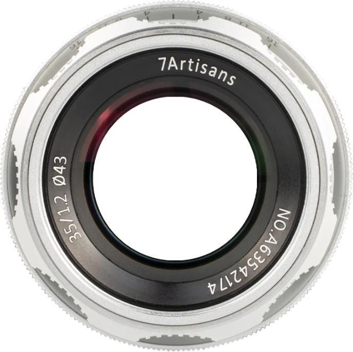 Actual product image 7artisans Fixed focal length 35mm F/1.2 Mark II - Sony E-Mount (Sony E, APS-C / DX)