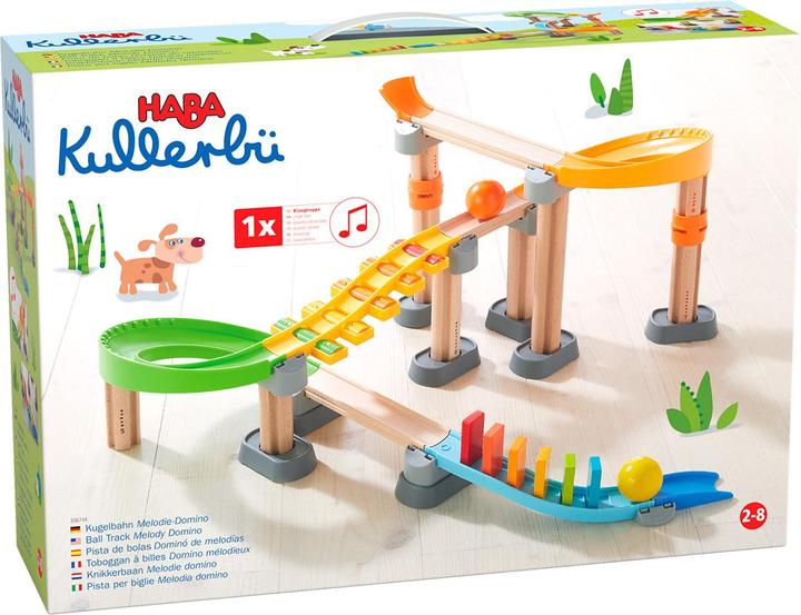 Produktbild Haba Kullerbü Knikkerbaan - Melodieuze domino