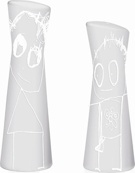 Produktbild Aida PAVA p-friend Salz-u.Pfefferstreuer,Weis (Pfeffer, Salz)