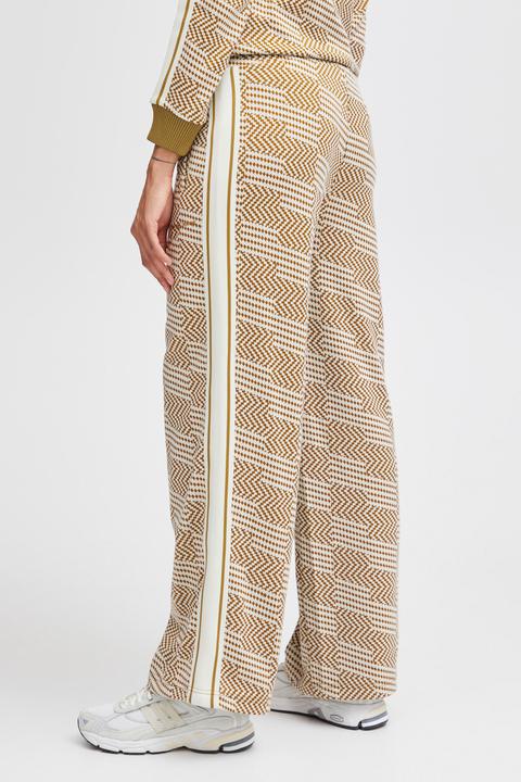 Actual product image TheJoggConcept The Jogg Concept - JCSIMA JACQUARD WIDE PANTS - Trousers - 22800324 (L)