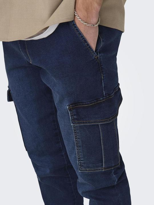Produktbild Only & Sons ONSWEFT REG. CASE DB JOG 7403 PIM DNM BF Slim Fit Jeans (W33/L30)