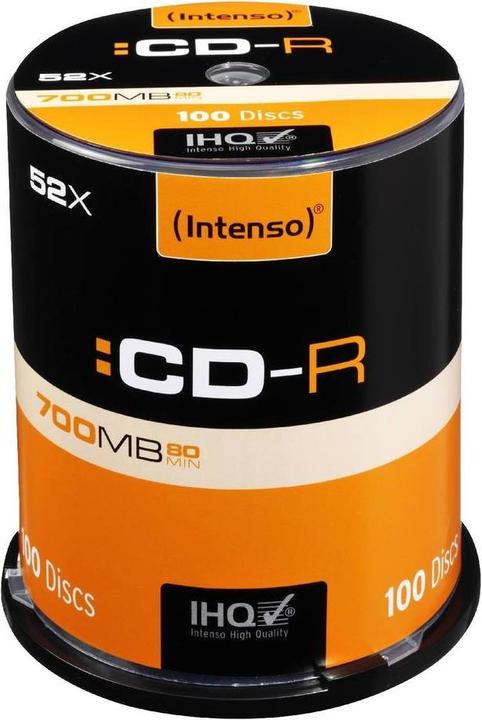 Produktbild Intenso CD-R Cake Box 80MIN/700MB (100 x)