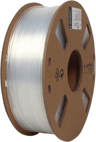 Actual product image Gembird Filament cassette ABS spool (ABS, 1.75 mm, 1400 g, Transparent)