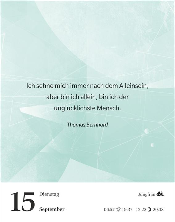 Produktbild Harenberg Gute Gedanken tanken Tagesabreisskalender 2026 - Denkanstösse für das ganze Jahr (11 x 14 cm, Deutsch)