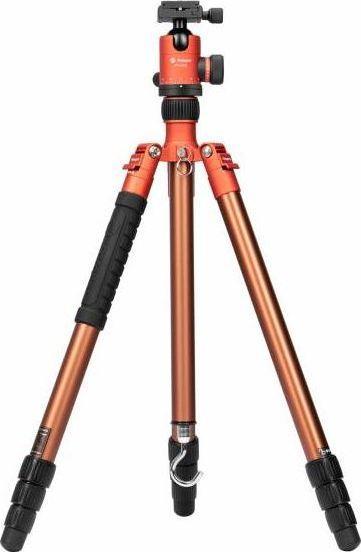 Fotopro Tripod Tripod X-go Predator with ball head FPH-62Q - orange brown (Metal)