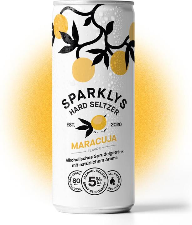 Immagine prodotto Sparklys Seltzer duro frutto della passione (1 x 25 cl)