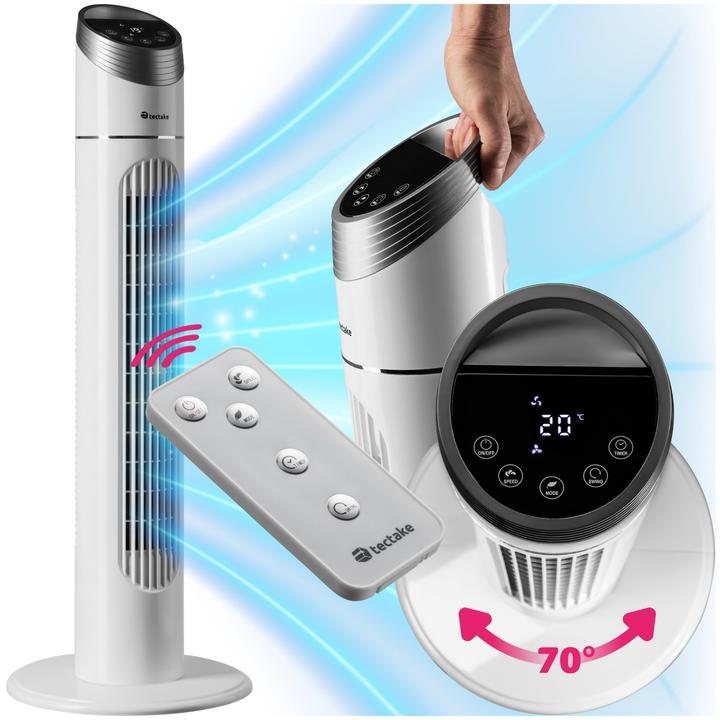 tectake Turmventilator (50 dB)