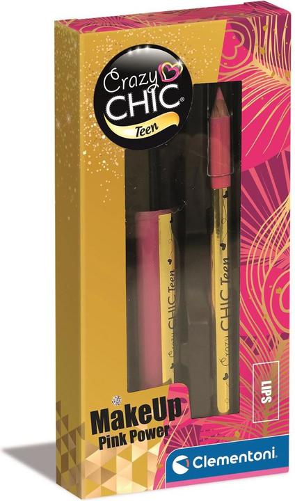 Produktbild Clementoni Crazy Chic - Teen Lipgloss & Pencil - Pink Power (18832)