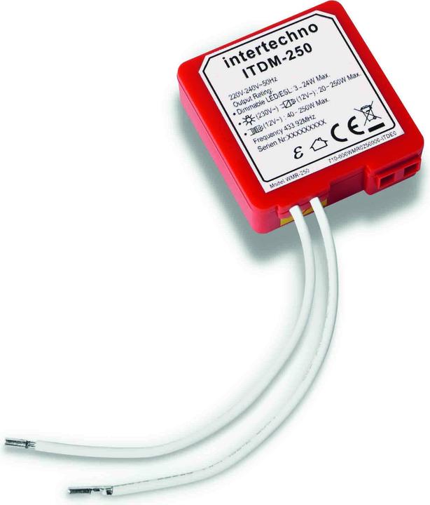 Produktbild intertechno Funk-Universaldimmer ITDM-250 (Dimmaktor)
