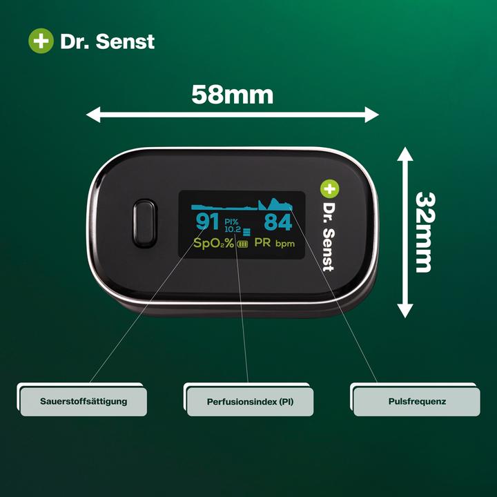 Produktbild Dr. Senst Pulsoximeter (YK-80B)