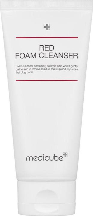 Actual product image Medicube Red Foam Cleanser - Deeply Cleanses, Removes Impurities, Controls Sebum (Foam, 120 ml)