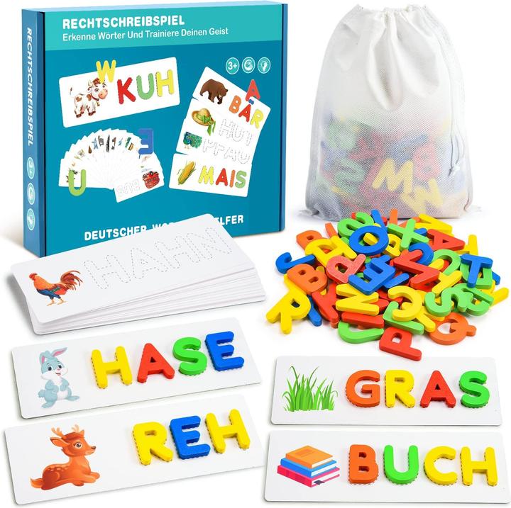 Produktbild Activity Board Buchstaben-Lernspiele, Spiele für die Vorschule