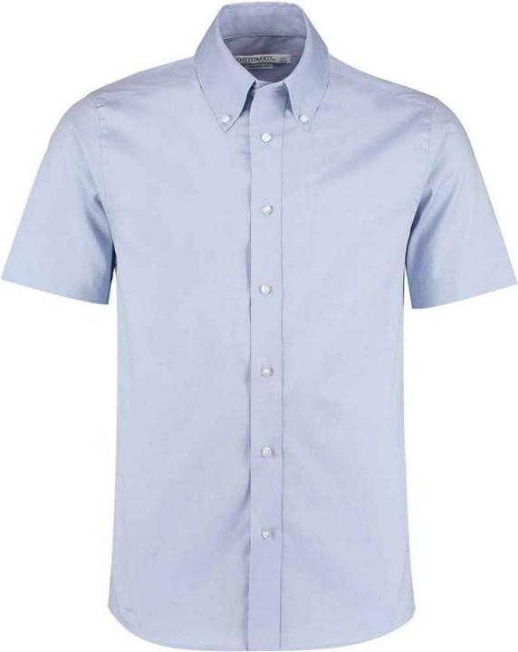 Kustom Kit Premium Oxford Tailored Hemd mit kurzen Ärmeln