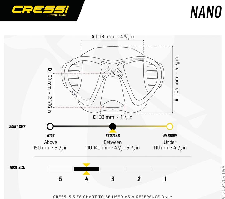 Actual product image Cressi Nano