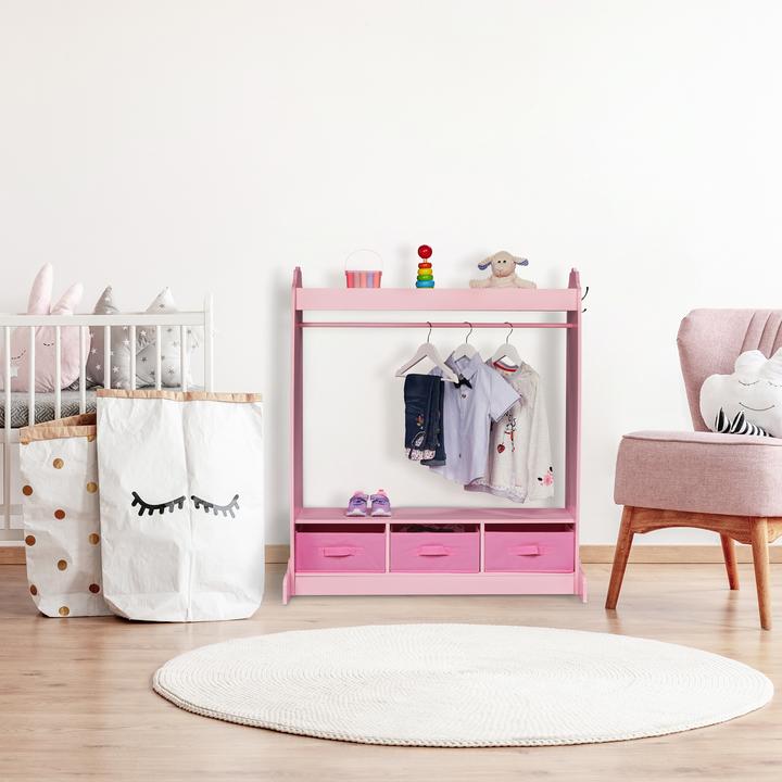 Actual product image Relaxdays Children clothes rack
