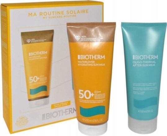 Biotherm Waterlover Sunmilk SPG 50 Set Waterlover Sunmilk SPF50 200ml Lait Réhydratant Oligo-Thermal 200ml (Sonnenmilch, SPF 50, 200 ml, 540 g)