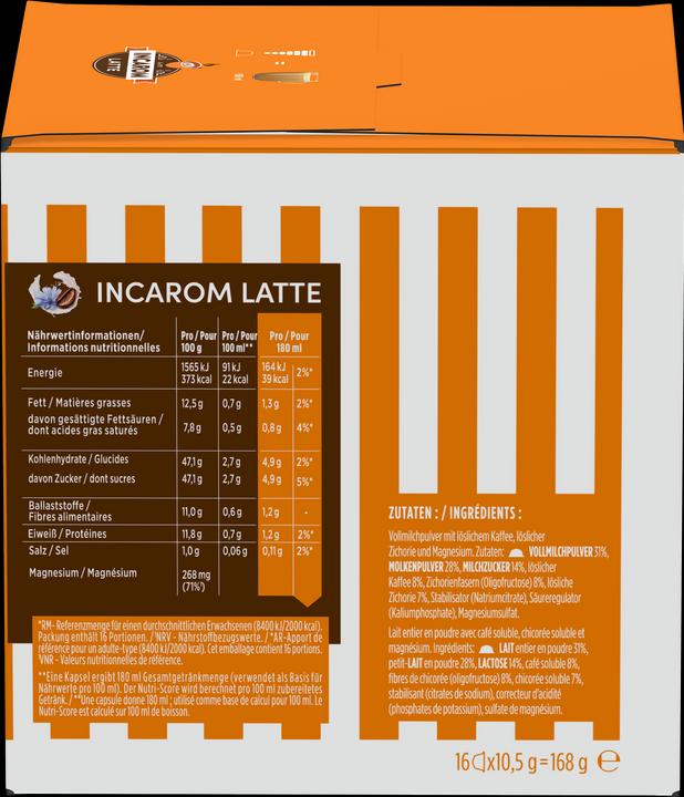 Produktbild Nescafé Dolce Gusto Incarom Latte (16 x Port.)
