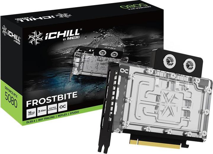 Image du produit Inno3D GeForce RTX 5080 iCHILL Frostbite (16 Go)