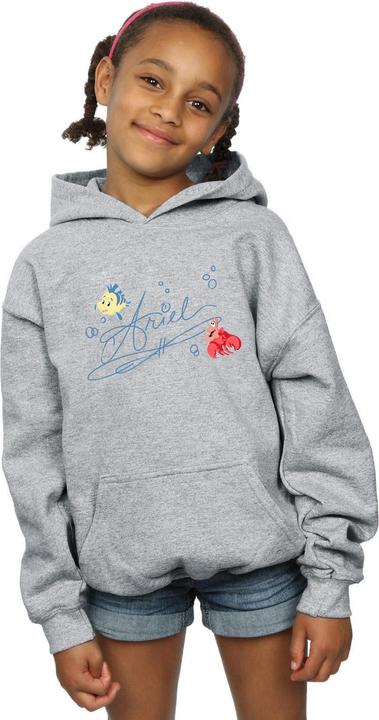 Immagine prodotto Disney The Little Mermaid Ariel Felpa con Cappuccio Ragazze (140, 146)