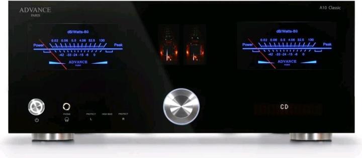 Produktbild advance acoustic A 10 *schwarz* Stereo Verstärker mit Röhrenvorstufe (Röhren-Vorstufe)