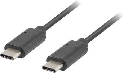 Immagine prodotto Lanberg CA-CMCM-10CU-0018-BK Cavo USB 1,8 m USB 2.0 USB C Nero (1.80 m, USB 2.0)