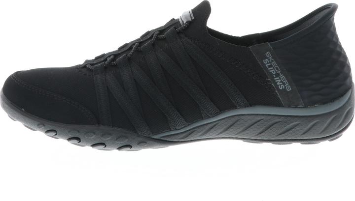 Produktbild Skechers 100593/BBK Breathe-Easy-Roll-With-Me Damen Sneaker Turnschuhe Slipper VEGAN schwarz (41)