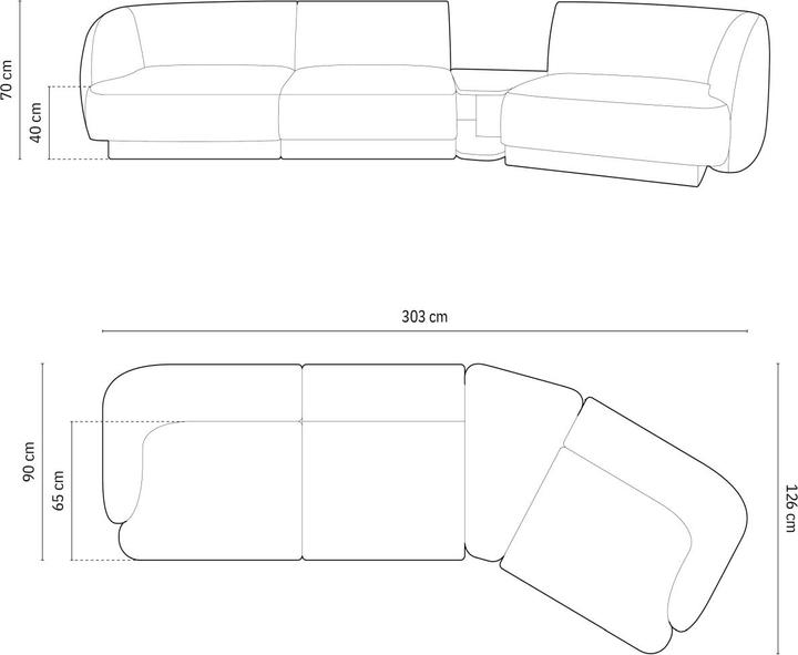 Produktbild Micadoni Miley (3-Sitzer, 2-Sitzer, 4-Sitzer)