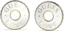 Guess Original Love gold-plated earrings JUBE04084JWYGWHT/U (Gold)