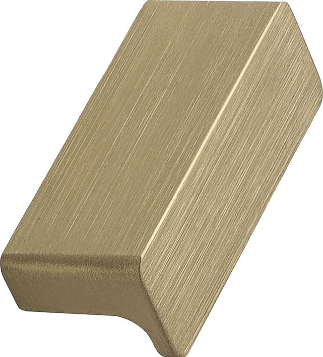 Produktbild Furnipart Griffleiste Elan Länge 50 mm, Aluminium, Messing gebürstet