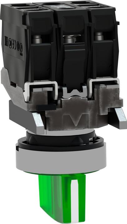 Immagine prodotto Schneider Electric XB4BK133G5 Selettore illuminato dispositivo completo verde 3 selettori illuminati