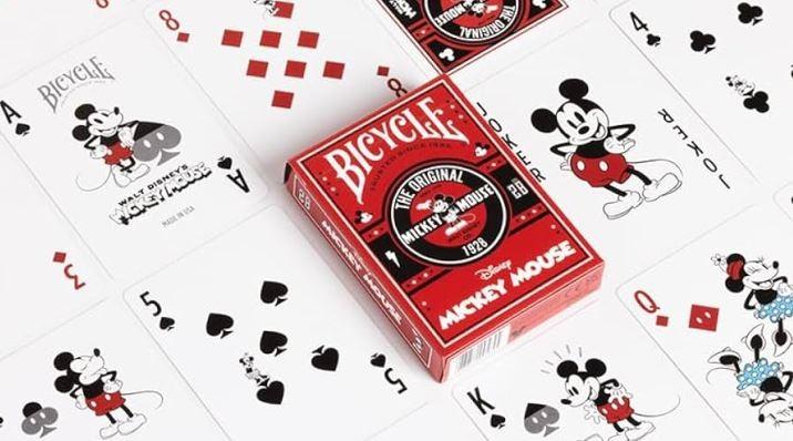 Actual product image Bicycle Classic Mickey (English)