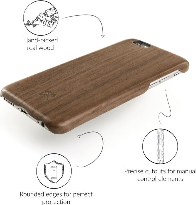Actual product image Woodcessories EcoCase Slim (Apple iPhone XS Max)