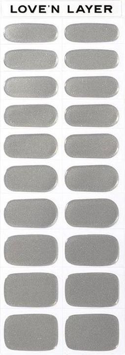 Love'n Layer - Metallic Shiny Steel (Metallic Shiny Steel, Gel-Effekt Nagellack)