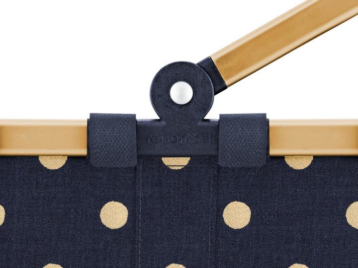 Image du produit reisenthel carrybag XS frame metallic dots blue