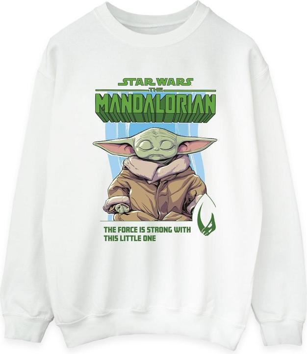 Star Wars The Mandalorian The Force Is Strong Sweatshirt (L)