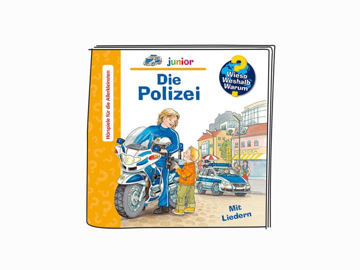 Actual product image Tonies Why Why Junior The Police (German)