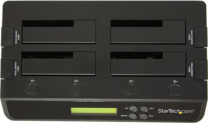 Produktbild StarTech 4 Bay Festplatten Kopierstation USB 3.0 / eSATA auf SATA - HDD 1:3 Duplikator - Standalone Festpl...