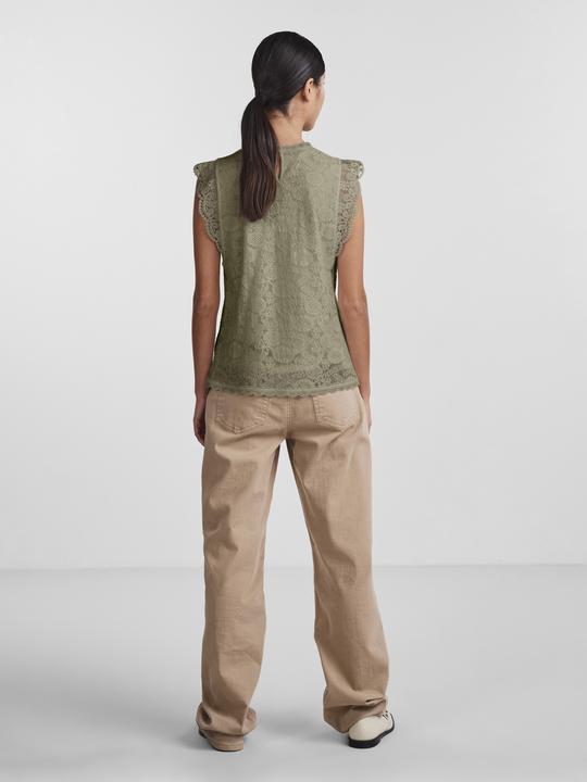 Actual product image Pieces Pcolline Sl Lace Top Noos (L)