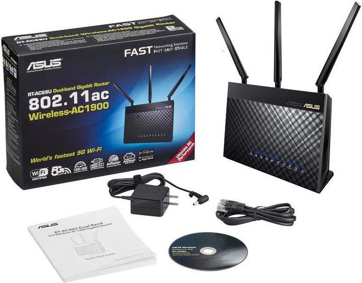 Produktbild ASUS RT-AC68U Dual Pack