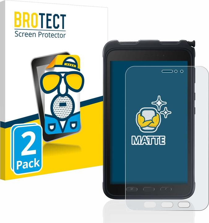 Image du produit BROTECT Film de protection antireflet Protection d'écran mat (2 pièce(s), Galaxy Tab Active 3)