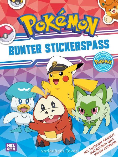 Produktbild Pokémon Activity-Buch: Bunter Stickerspass