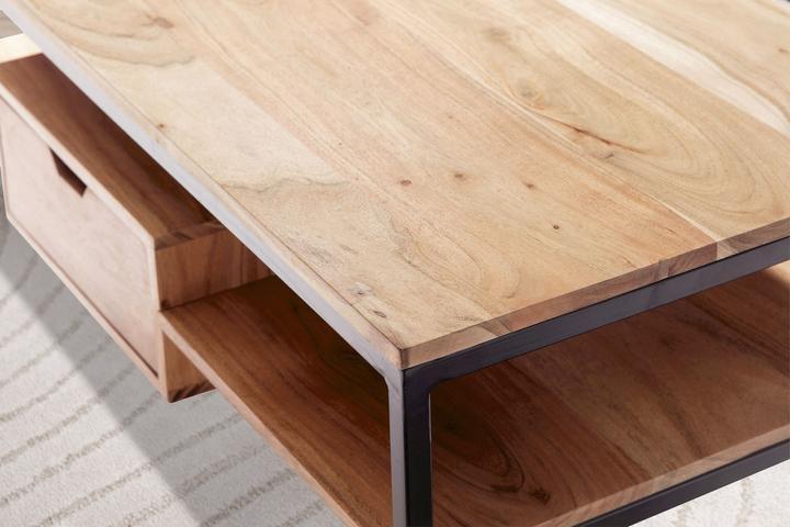 Image du produit FineBuy Table de salon (90 x 50 x 42 cm)